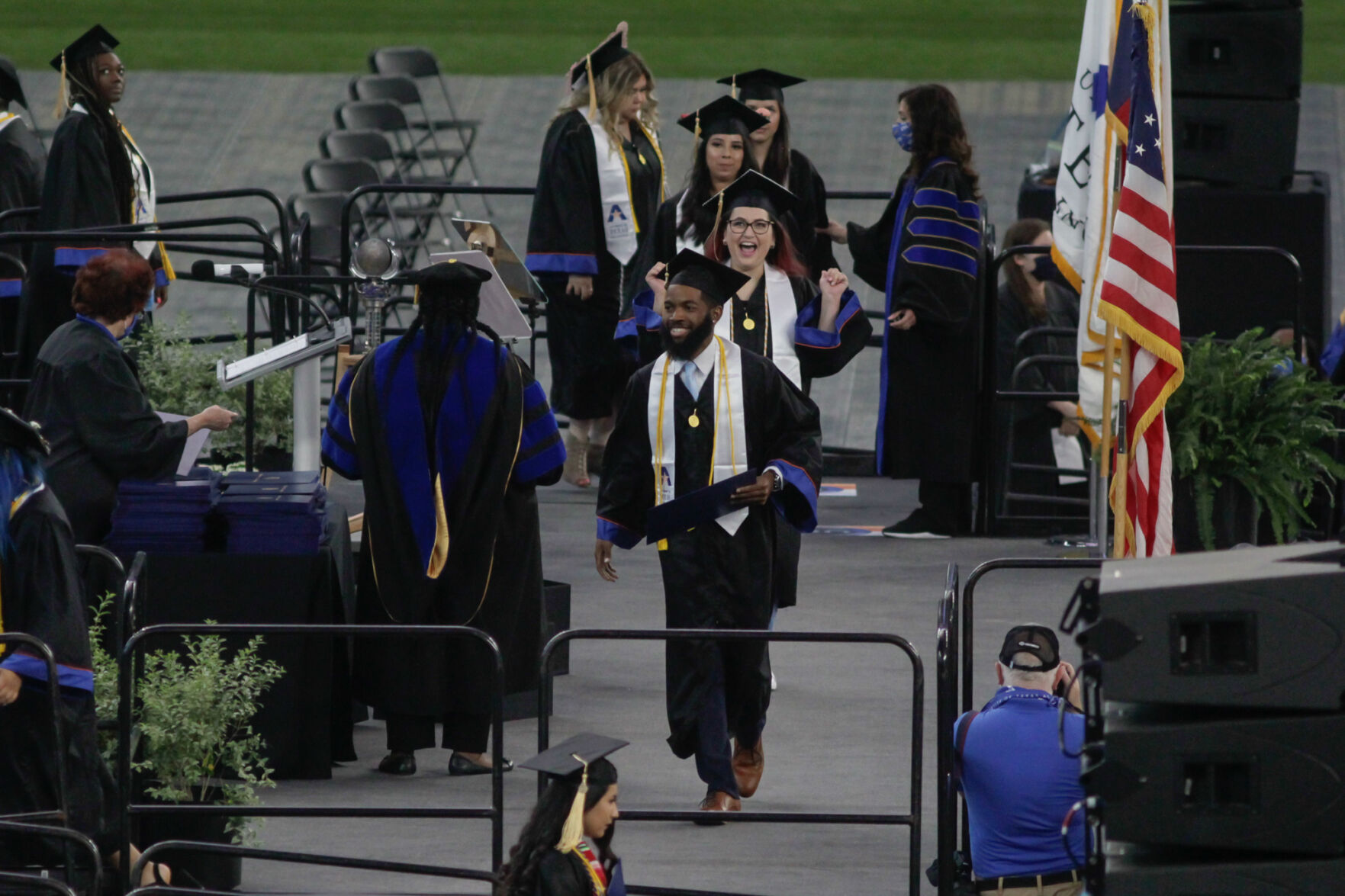 UTA prepares for upcoming commencement ceremonies at Globe Life Field